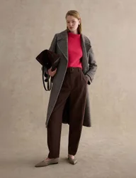 Textured Roll Neck Top Red female