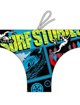 Surf Stories Waterpolo Swimming Brief Multicolor 9-10 Years Boys - TURBO - FashionsVida