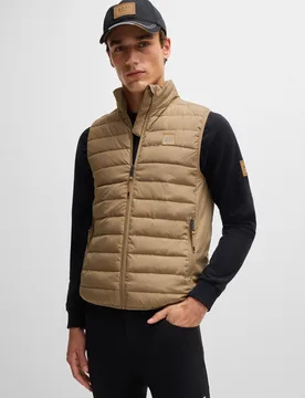 Equestrian Herren Steppweste ASHTON camel L - BOSS - FashionsVida