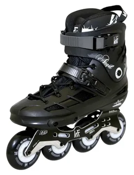 Patins En Ligne Angel 4x80 Black / Black EU 38 Homme - KRF - FashionsVida