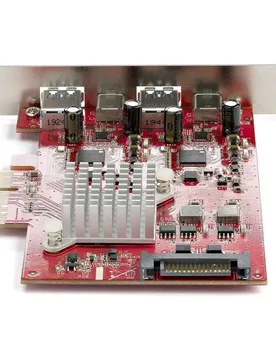 Carte D´extension Pci-e Pexusb312a2c2v Grey One Size unisex - StarTech - FashionsVida