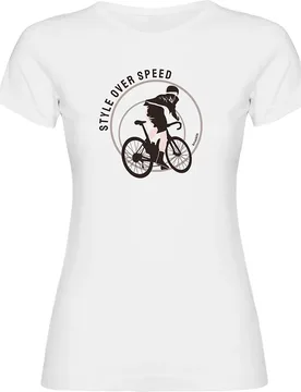 Maglietta A Maniche Corte Style Over Speed White - Kruskis - FashionsVida