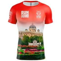 Maglietta A Maniche Corte Run Vienna 202 Multicolour XL