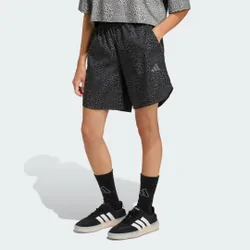 SHORT FUTURE ICONS ALLOVER PRINTED 7-8A Black / Grey Six / Grey Four