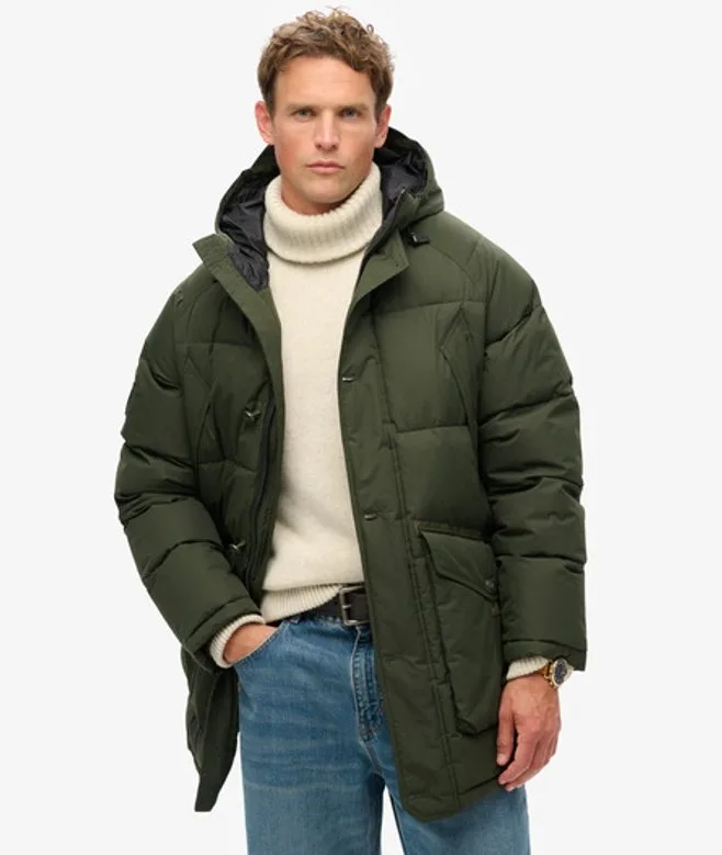 Superdry Herren Expedition Stepp-parka Grün - Größe: S - 199.99 - FashionsVida