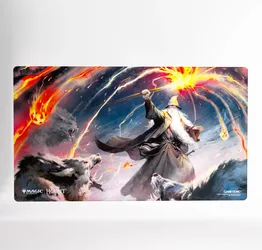 MTG The Hobbit Shiny Playmat - Gandalf Shadow's Foe