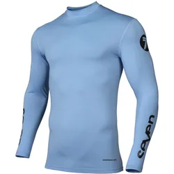 Maglia Moto Cross Enduro Mx ZERO COMPRESSION Blu taglia XL