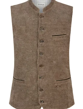 Trachtenweste Egidio (schilf, Gr. 44) von Bergfeuer für Herren, Oberteile, 99% Baumwolle, 1% Elastan - Stockerpoint - FashionsVida