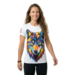 Maglietta A Maniche Corte Be A Wolf Multicolour L