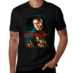 Christopher Lee as Dracula T-Shirt Plus Size Basic Short Sleeve Top