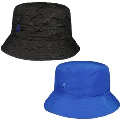 Pucker Check Bucket Reversible Hat by - black - Herren - Size: L (58-59 cm)