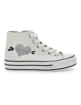 Sneakers Bianche Alte Energy 115 33 - Energy - FashionsVida