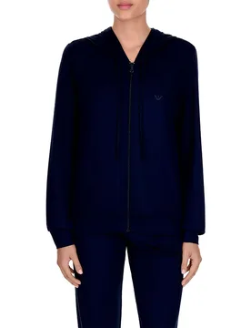 Felpa Con Zip Ew000392_af2853 Marine L - Emporio armani - FashionsVida