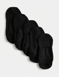 Pack Cool & Fresh™ Cotton Rich No Show Trainer Liners™ Black male