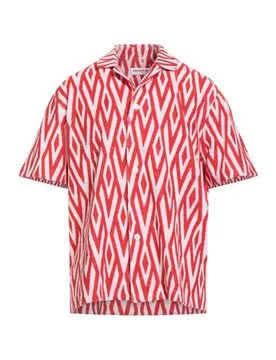 Camisa Hombre Rojo tomate S Hombre - Orlebar Brown - FashionsVida