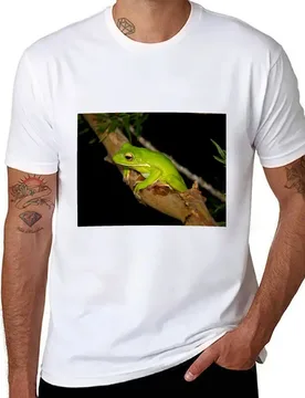 Green Tree Frog T-Shirt g man t shirts for men cotton tshirt 100% T-Shirt - Aliexpress - FashionsVida