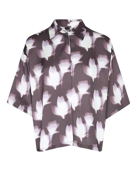 Boss Blouse BIMINA marron 40 - BOSS - FashionsVida