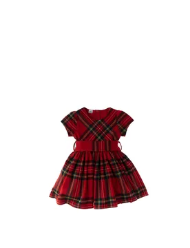 IDO Abito a quadri ROSSO 12M - iDO - FashionsVida
