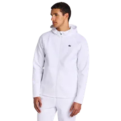 Interlock Men Track Tops - White - Size XS - Poly Fleece - White - Size: Extra Small