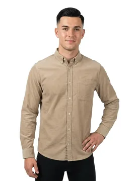 Chemise à Manches Longues Classic Cord Crockery S - Jack & jones - FashionsVida