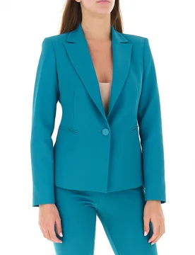 Blazer monopetto PAVONE L - Rinascimento - FashionsVida