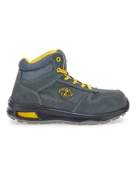 Scarpe antinfortunistiche blu giallo in pelle S1 P FO SR PK23739 42 - SEVENOAKS - FashionsVida