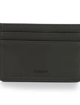 Porte-cartes Kaki kaki Tailleunique adulte - Isotoner - FashionsVida