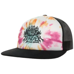Timber Garden Festival Trucker Cap by - black-purple - Female - Size: One Size