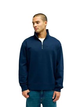 Sweat à Demi-zip Salt Water Quarter Dark Navy L - Quiksilver - FashionsVida