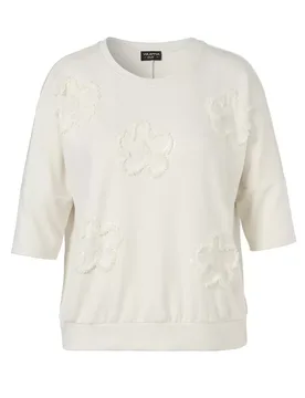 Sweatshirt Rundhals 3/4 Arm female - 46 - FashionsVida