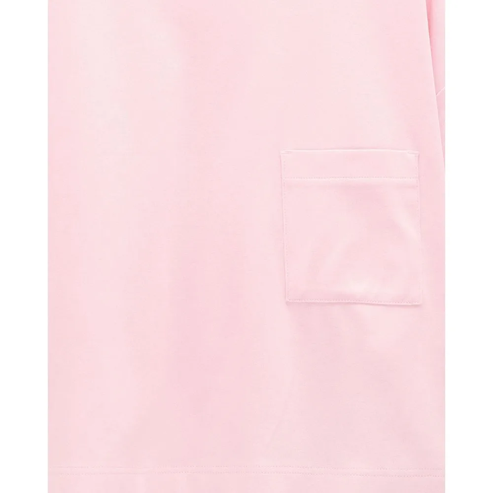 Camiseta de mujer 100% algodón de manga corta en liso - Parfois - FashionsVida