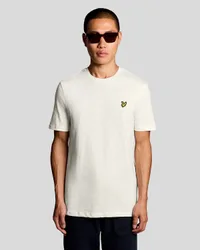 Men's Fine Cotton Slub T-Shirt in Beige
