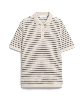 Poloshirt MAARIO crème XXL - Armedangels - FashionsVida