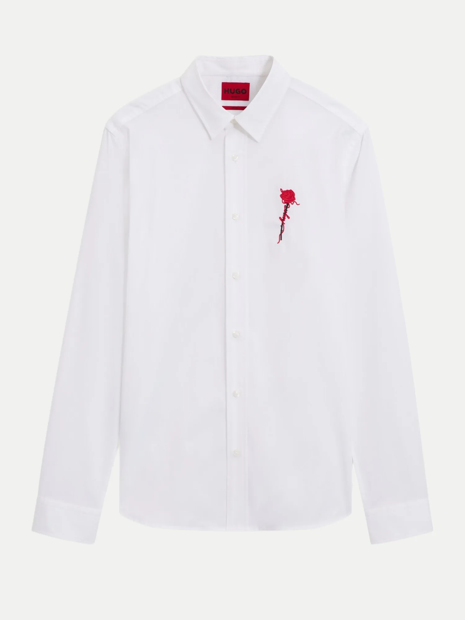 HUGO Relaxed-Fit Hemd Emero Weiß S - Hugo Boss - FashionsVida