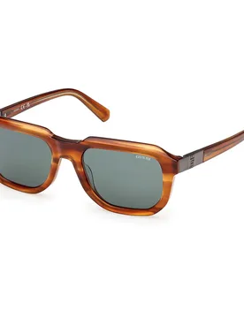 Occhiali Da Sole Gu00278 Light Brown / Other Green/CAT3 - Guess - FashionsVida