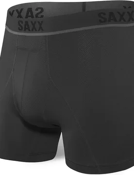 Kinetic light-compression mesh calzoncillo térmico Negro (M) - SAXX - FashionsVida