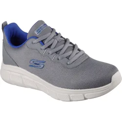 Bobs B Flex Icy Edge Textile Mens Dark Grey Trainers - Size Uk 7