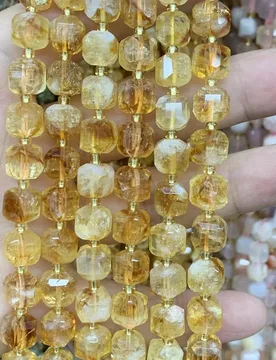 Natural Square 6mm 8mm Citrine Cube Amethyst Loose Spacer Beads for Jewelry Making DIY Women's Charm Necklace Earrings - Aliexpress - FashionsVida