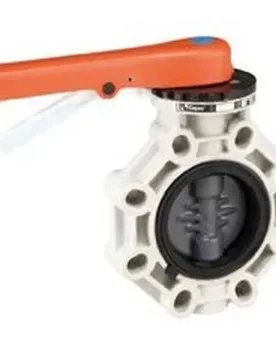 Stainless Steel 32623 Pvc-u Ø125-140 Butterfly Valves Ind Series Epdm Perox O-rings Shaft Grey One Size unisex - Cepex - FashionsVida