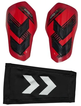 Tège-tibias Hyper Fit Poppy Red / Transparent L unisex - Hummel - FashionsVida