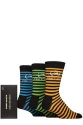 Music Collection 3 Pair Pink Floyd Gift Boxed Cotton Socks Mono Prism One Size - Multi Coloured - Size: One Size
