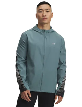 Hoodie Velociti Storm - Noir - male - Size: S - Under armour - FashionsVida