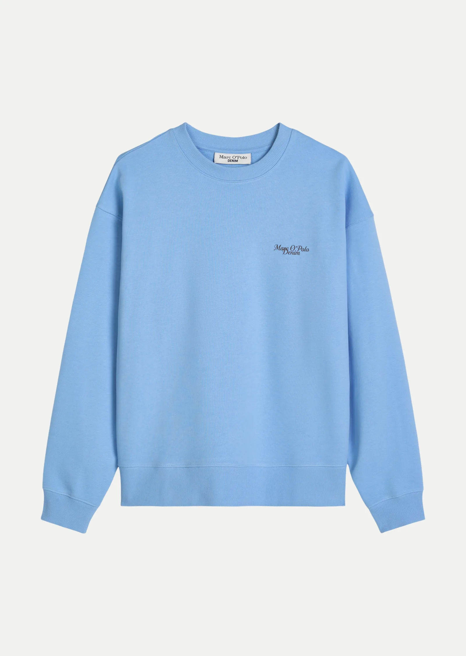 Marc O' Polo Sweatshirt mit Logoprint Blau M - Marc O'Polo - FashionsVida