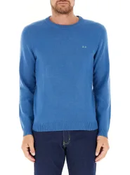 Maglione girocollo BLU CHIARO M