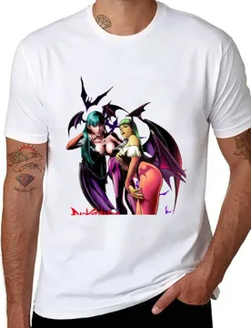 Morrigan Darkstalkers T-Shirt t shirts cotton 100% t shirts for man pack white T-Shirt - Aliexpress - FashionsVida