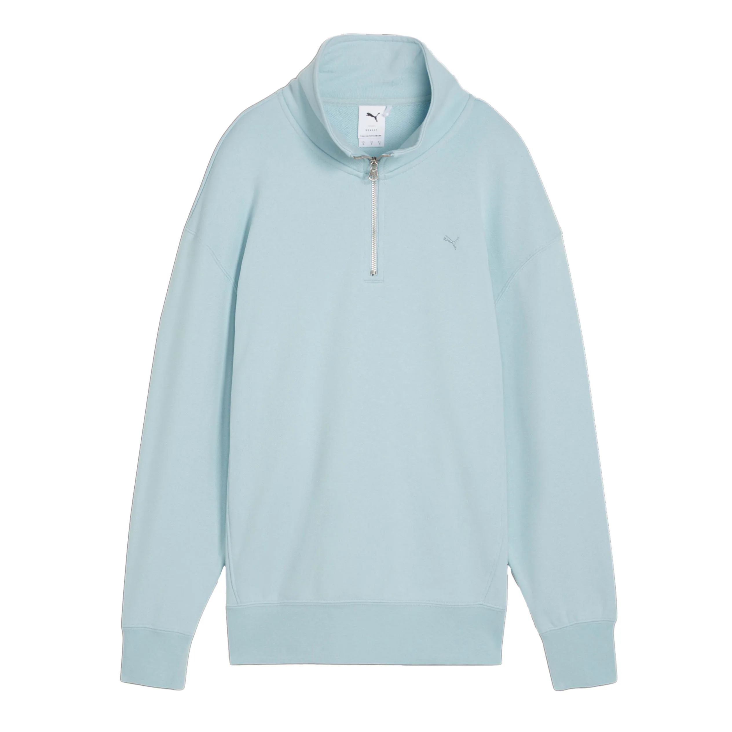 Yona Half-Zip Crew Sweater Turquoise Surf S Damen - Puma - FashionsVida
