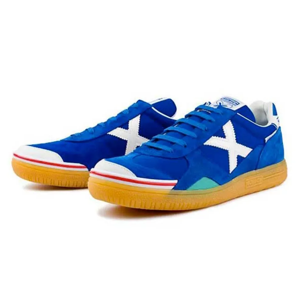 Chaussures De Futsal Gresca Blue EU 46 - MUNICH - FashionsVida