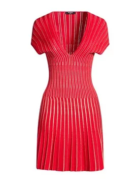 Minivestido Mujer Rojo 34,36,38 Mujer - Balmain - FashionsVida