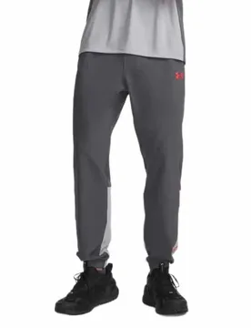 Pantalon Tech Utility Woven Gray / Racer Red 2XL - Under armour - FashionsVida