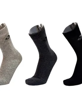 Pack de tres pares de calcetines alto Basic Crew - Converse - FashionsVida